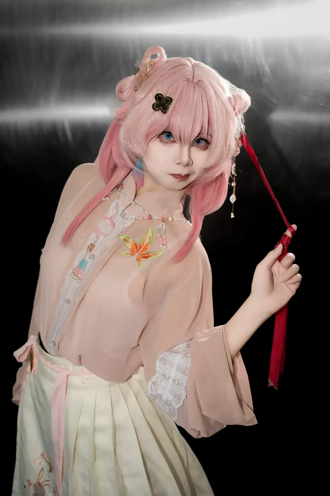 【三月七cos】星穹铁道里的粉色元气少女 - 第 7 张