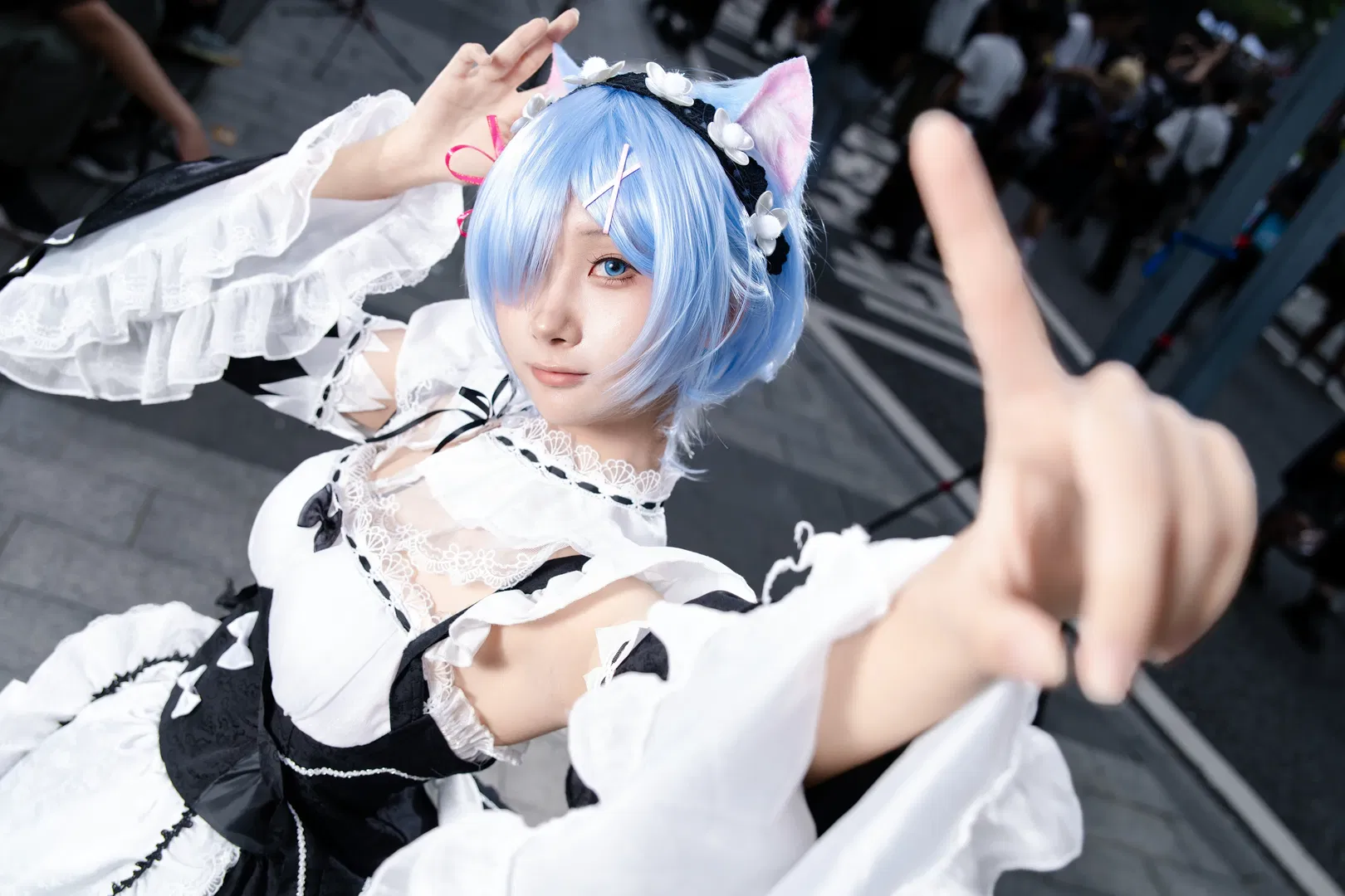 【蕾姆cos】猫女仆造型的CICF现场记录 - 第 2 张