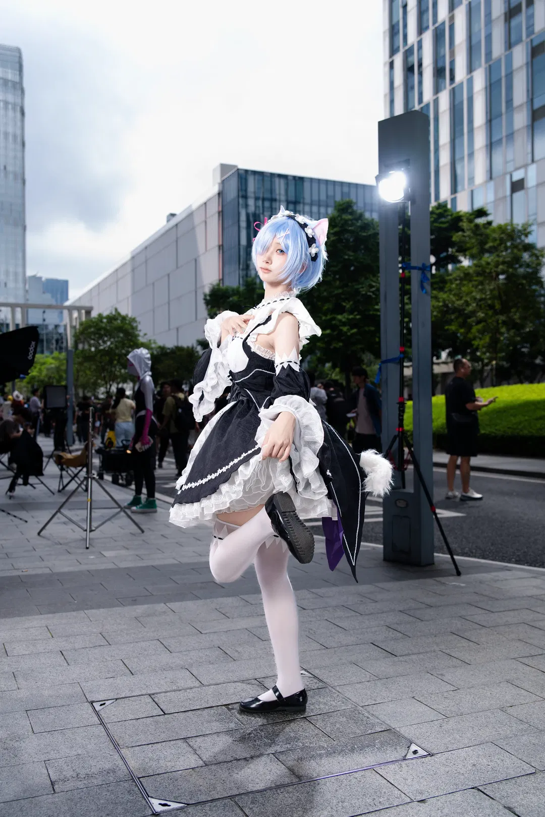 【蕾姆cos】猫女仆造型的CICF现场记录 - 第 5 张