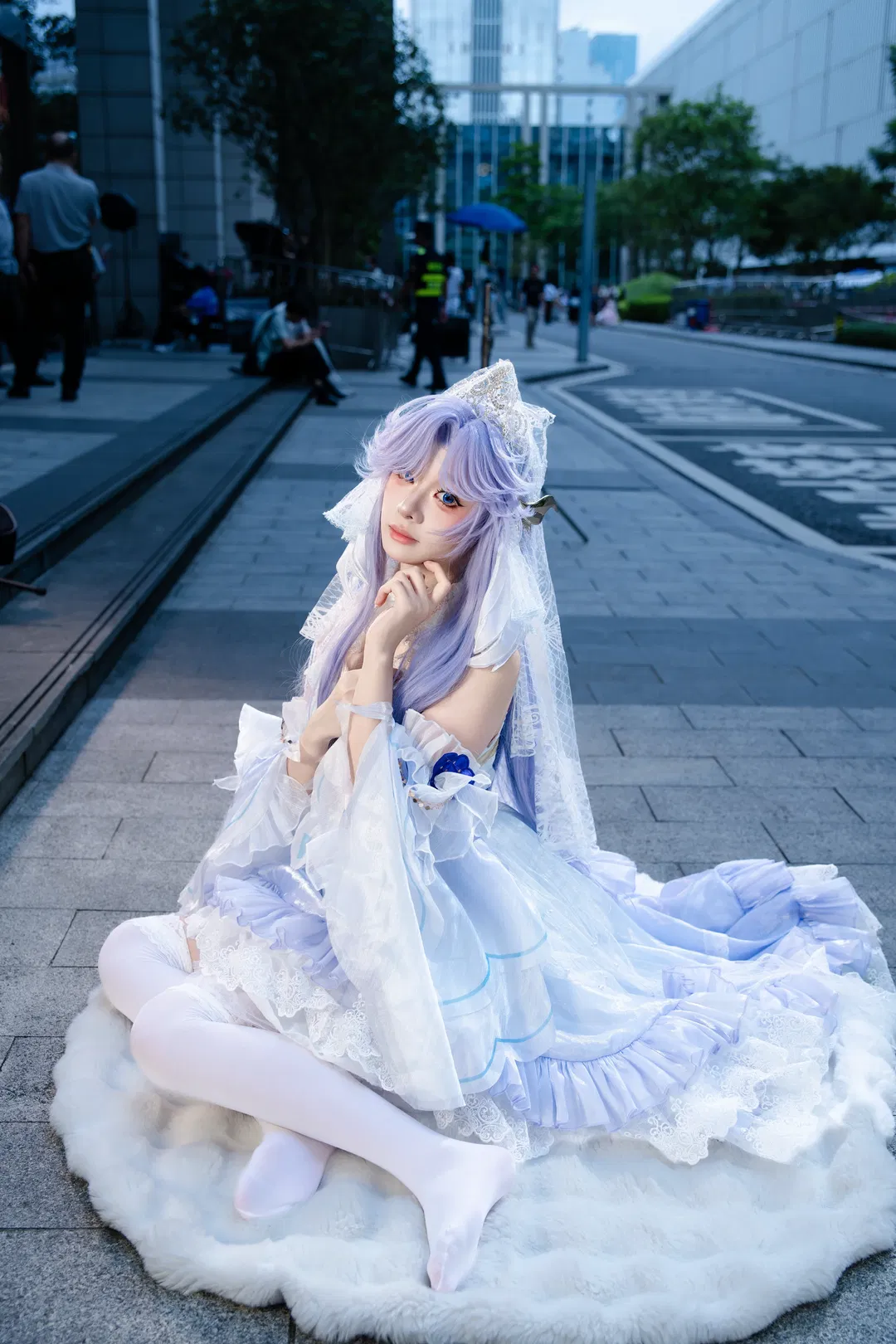 大喬花嫁cos 王者榮耀漫展現場 - 第 3 張