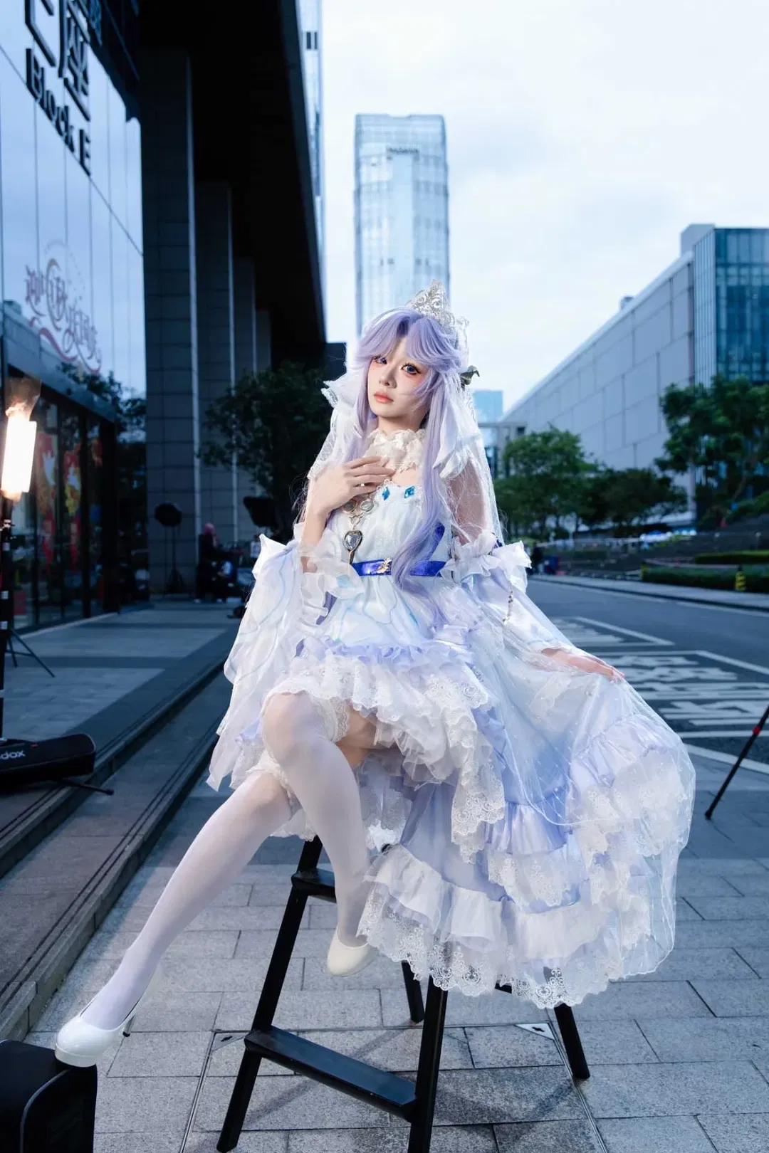 大喬花嫁cos 王者榮耀漫展現場 - 第 4 張