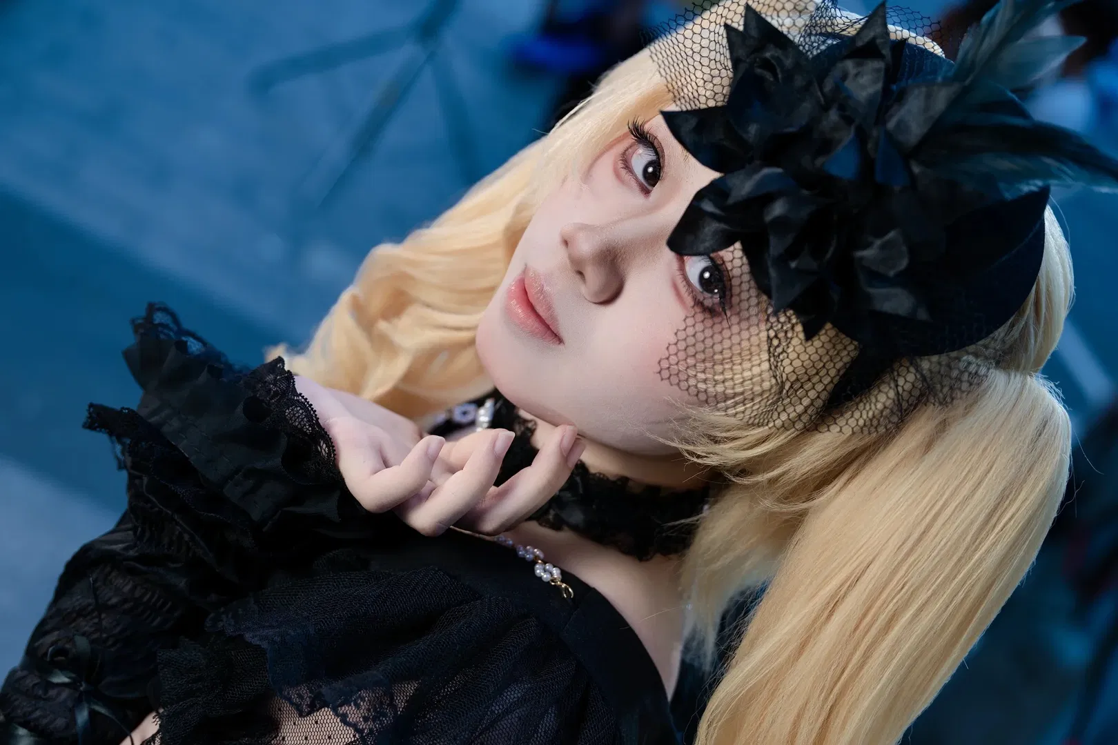 【伊丽莎白cos】CICF D2现场记录，暗黑哥特风的尝试 - 第 1 张