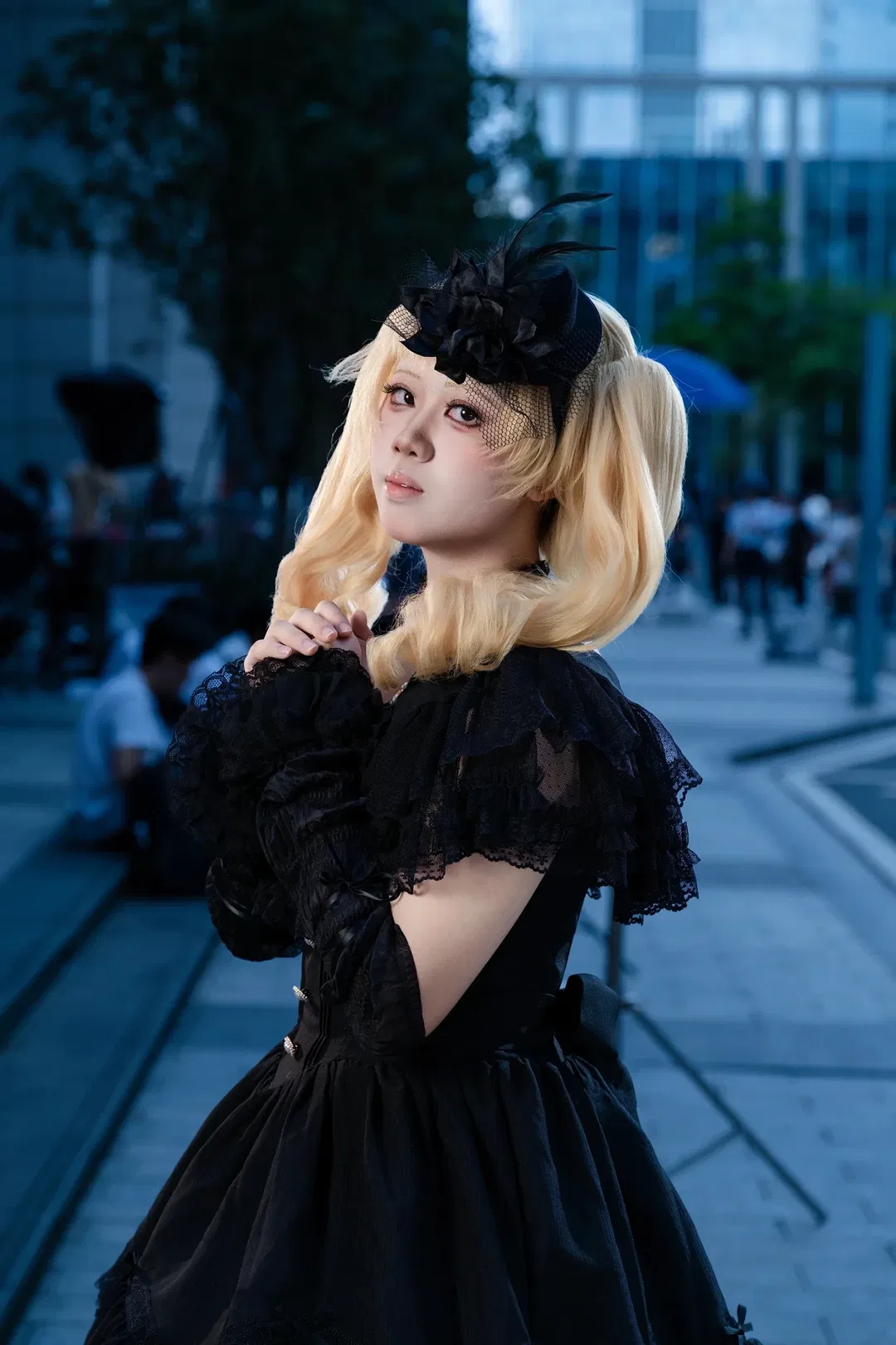 【伊丽莎白cos】CICF D2现场记录，暗黑哥特风的尝试 - 第 4 张