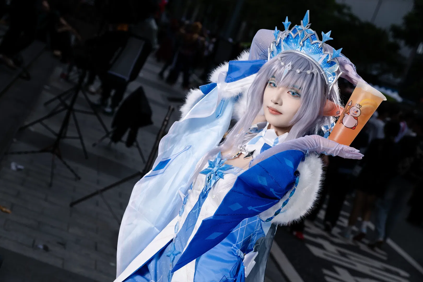 【冰雪女王cos】原神冰雪主题的CICF漫展记录 - 第 2 张