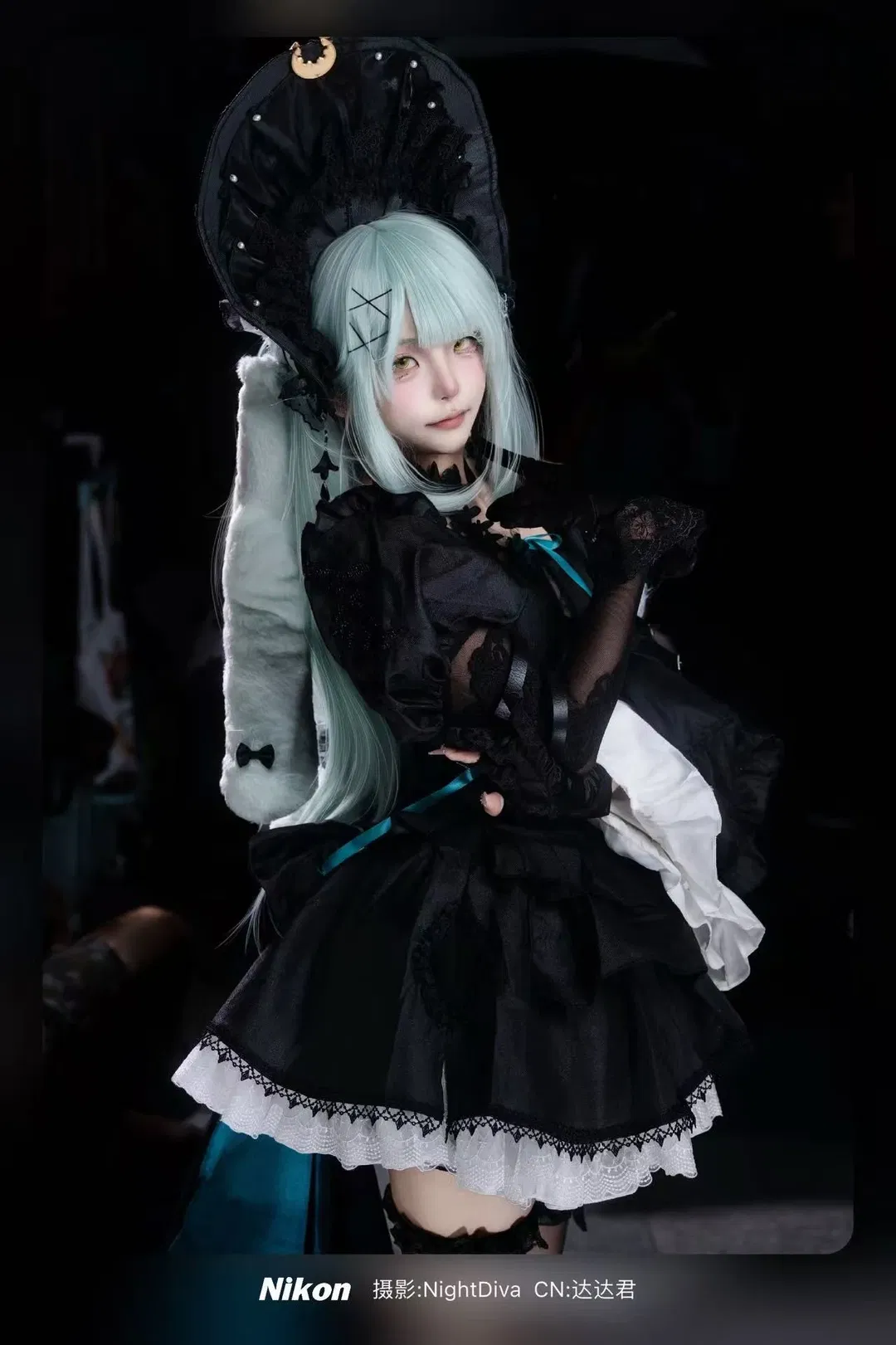 【若叶睦cos】avemujia暗黑哥特风漫展存档 - 第 1 张