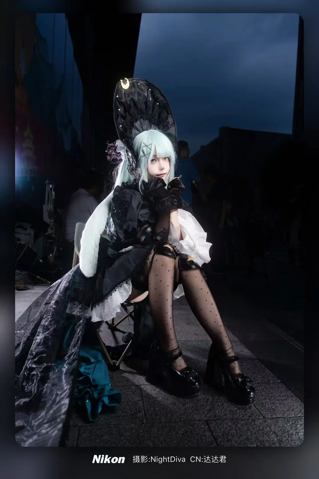 【若叶睦cos】avemujia暗黑哥特风漫展存档 - 第 3 张