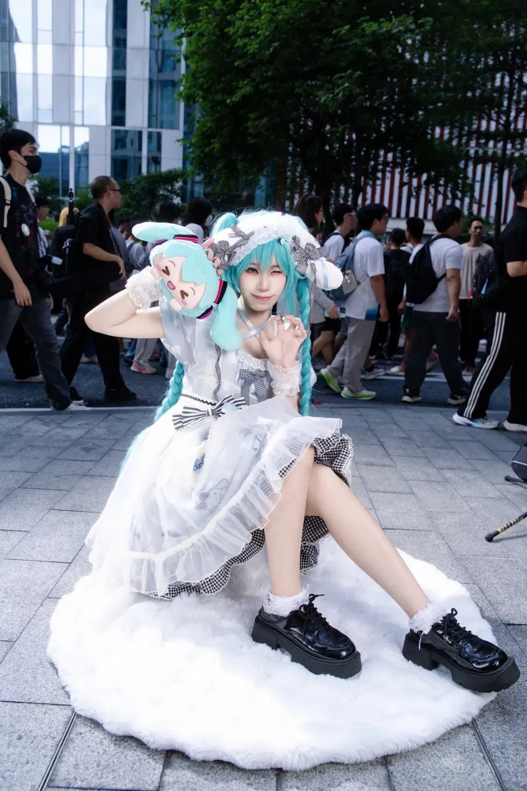 【初音未来cos】初音大耳狗联动，挑战有生之年系列 - 第 6 张