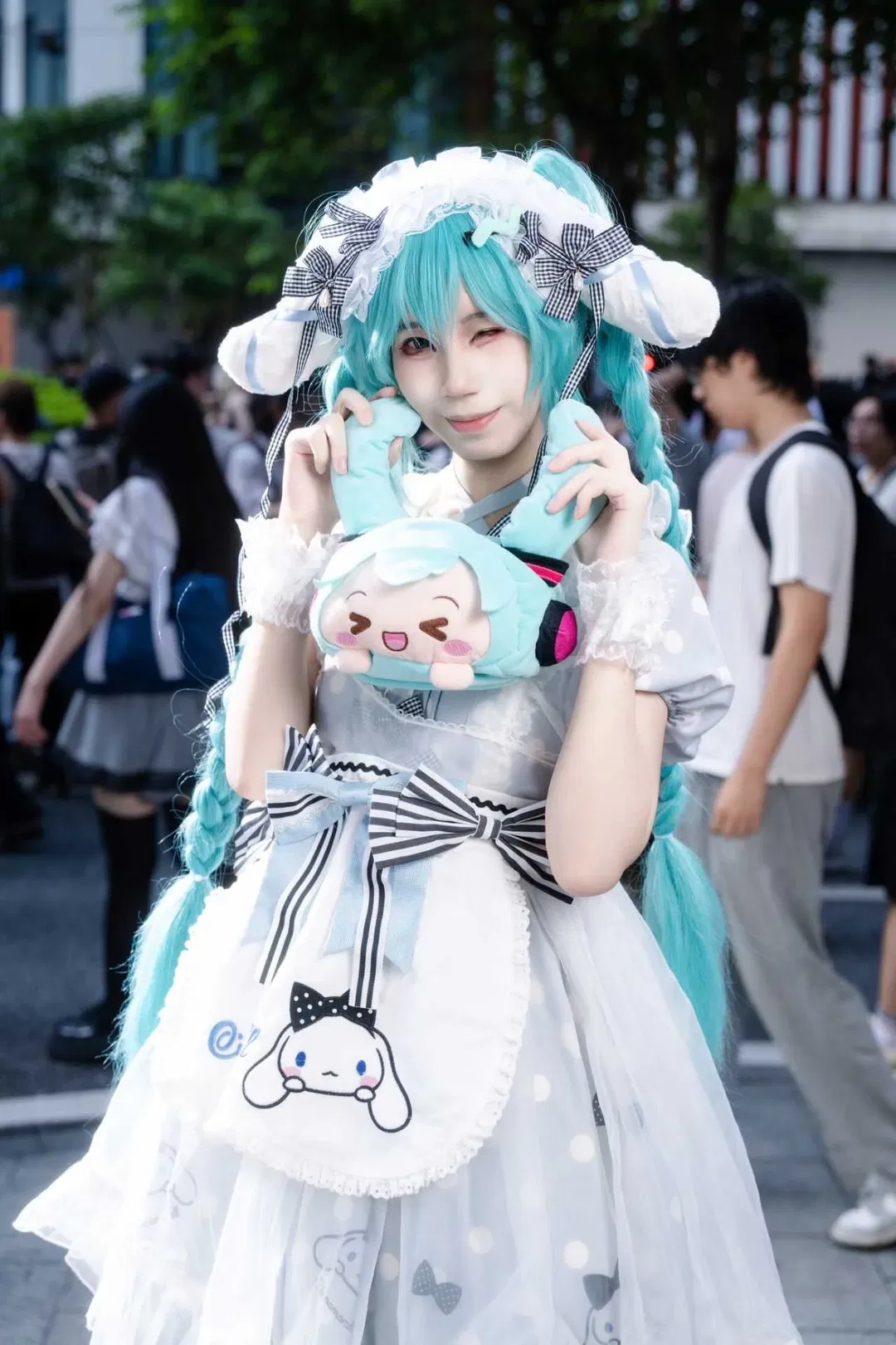 【初音未来cos】初音大耳狗联动，挑战有生之年系列 - 第 7 张