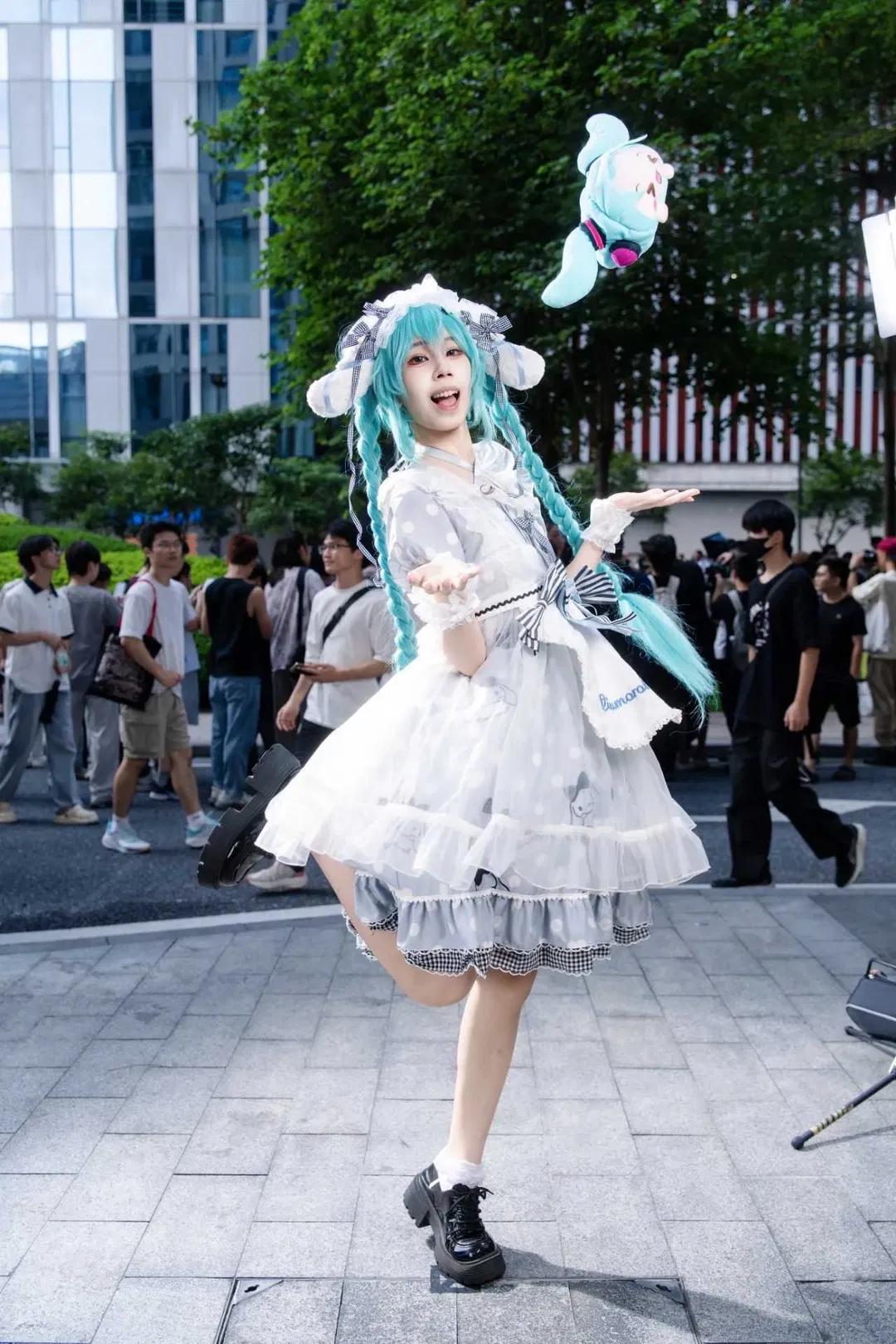 【初音未来cos】初音大耳狗联动，挑战有生之年系列 - 第 8 张