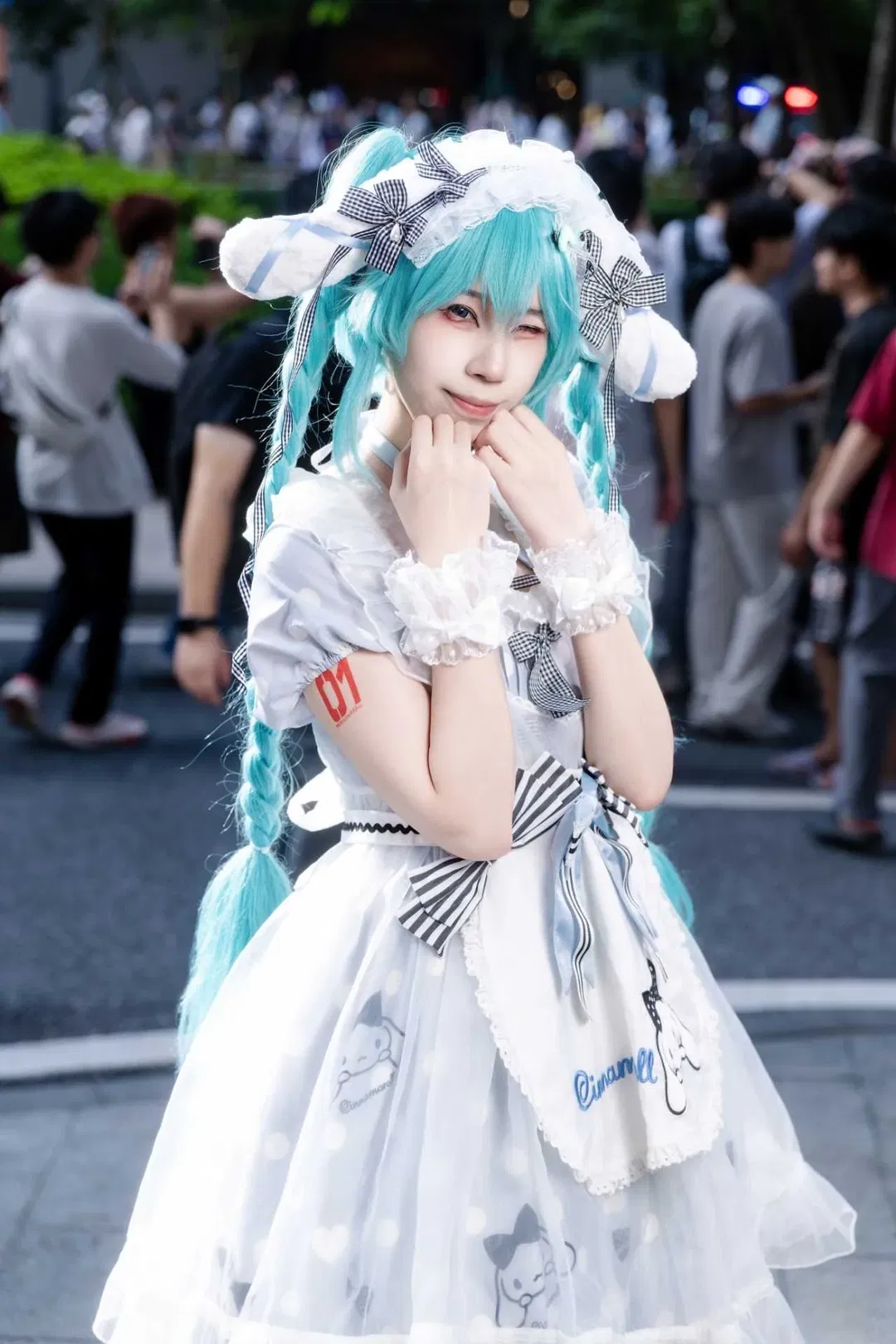 【初音未来cos】初音大耳狗联动，挑战有生之年系列 - 第 9 张