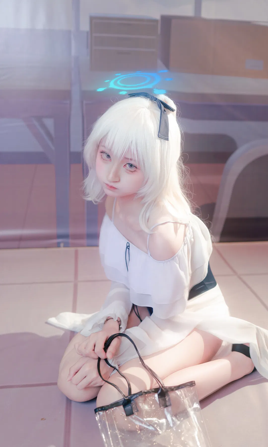 【月雪宫子cos】蔚蓝档案水宫子泳装场照记录 - 第 2 张
