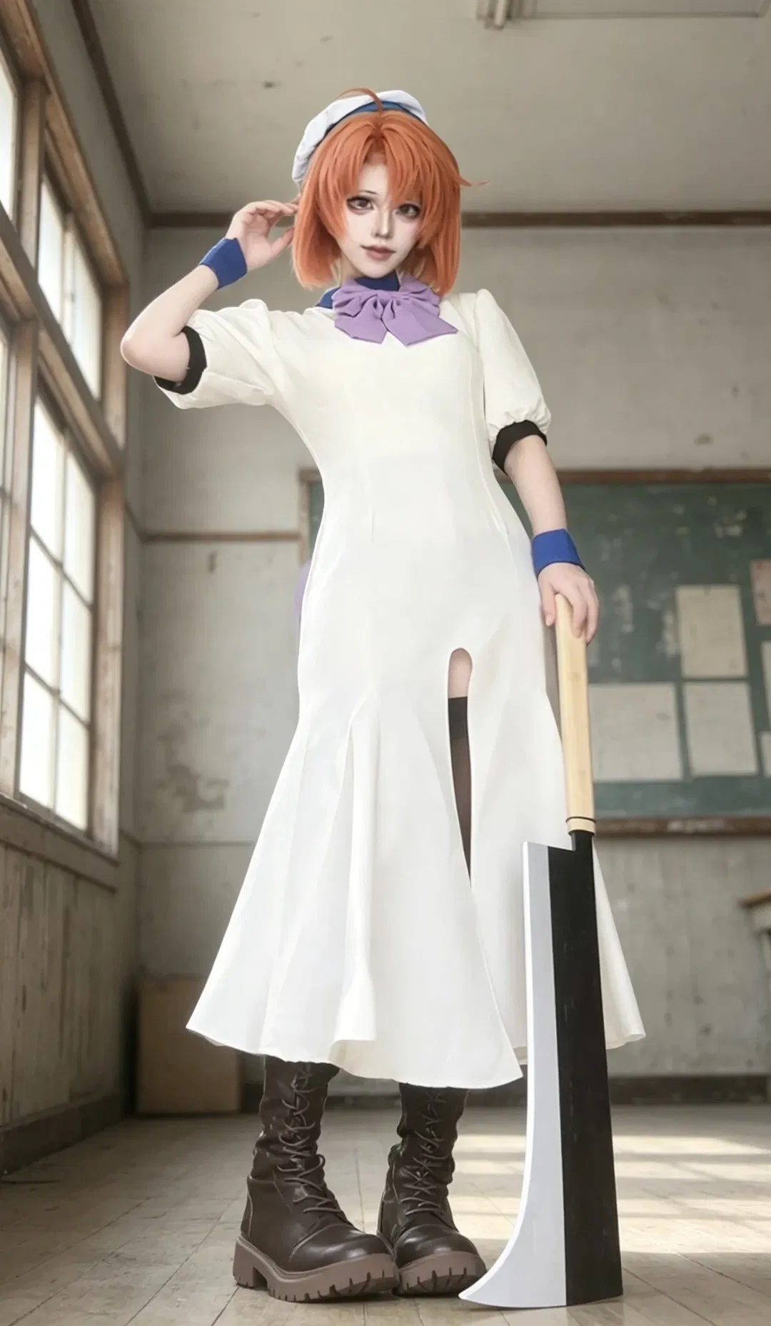 【龍宮禮奈cos】寒蟬鳴泣之時的柴刀少女 - 第 1 張