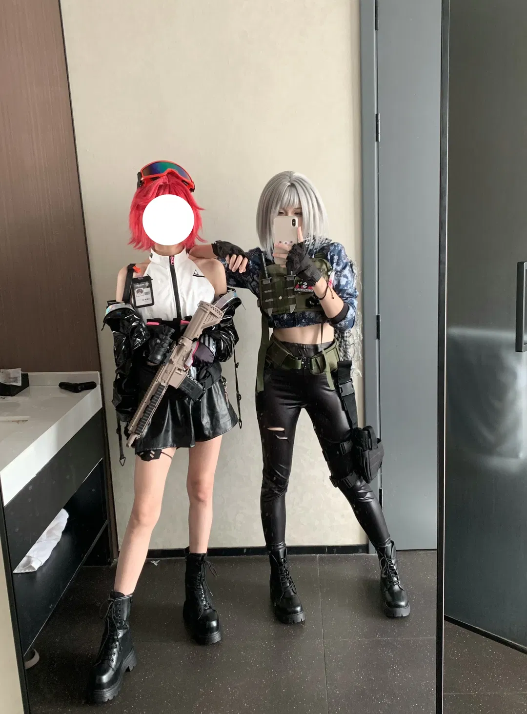 【麦晓雯cos】三角洲行动战术干员双人同框