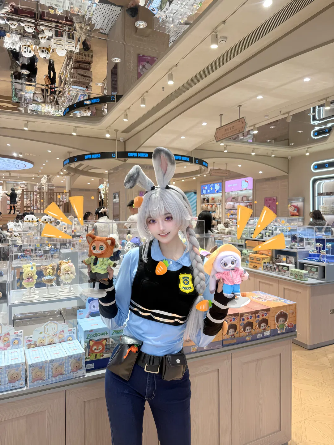 朱迪cos 疯狂动物城 吉林财富广场探店打卡 - 第 1 张