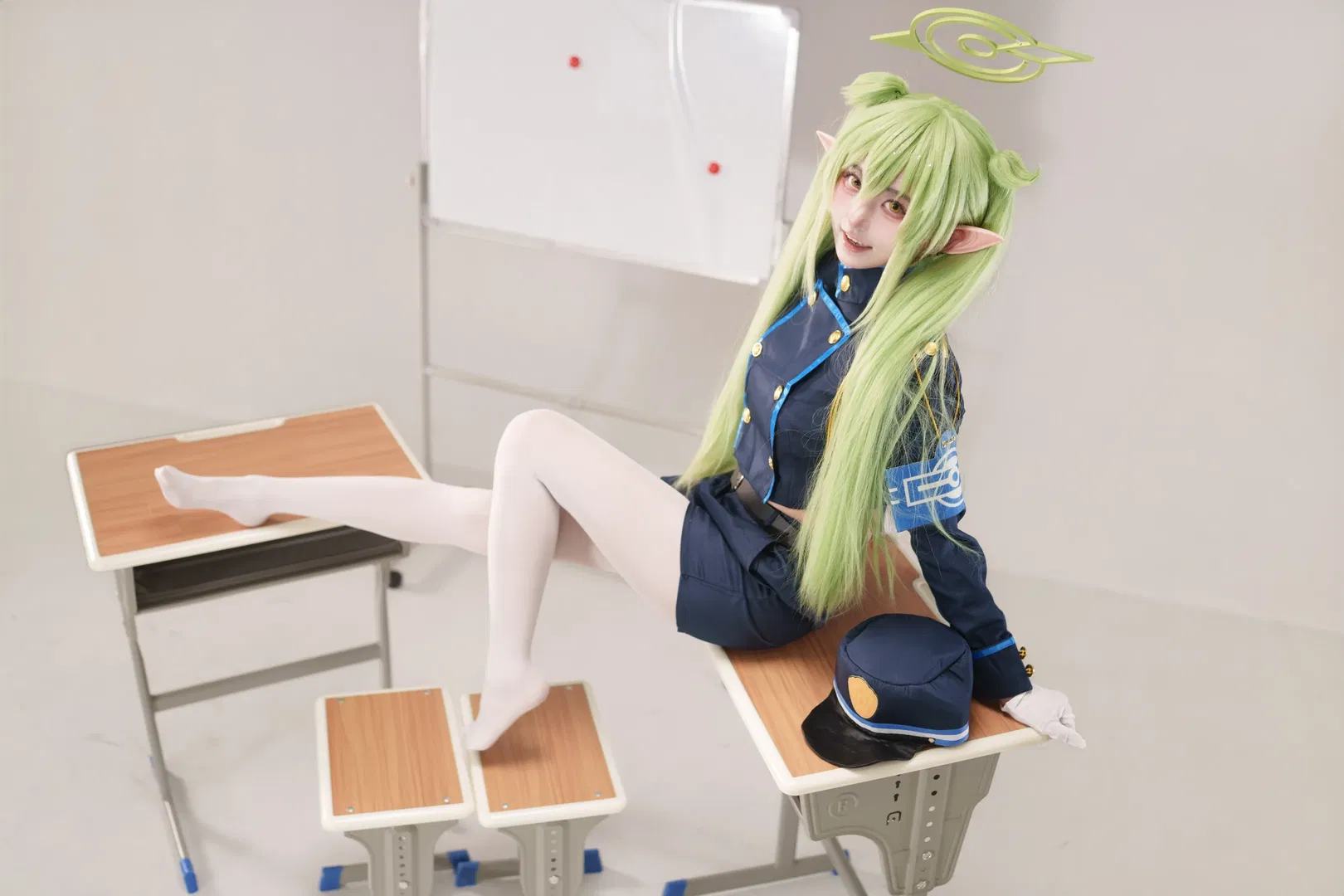 【橘望cos】蔚藍檔案裡的元氣小鬼 - 第 3 張