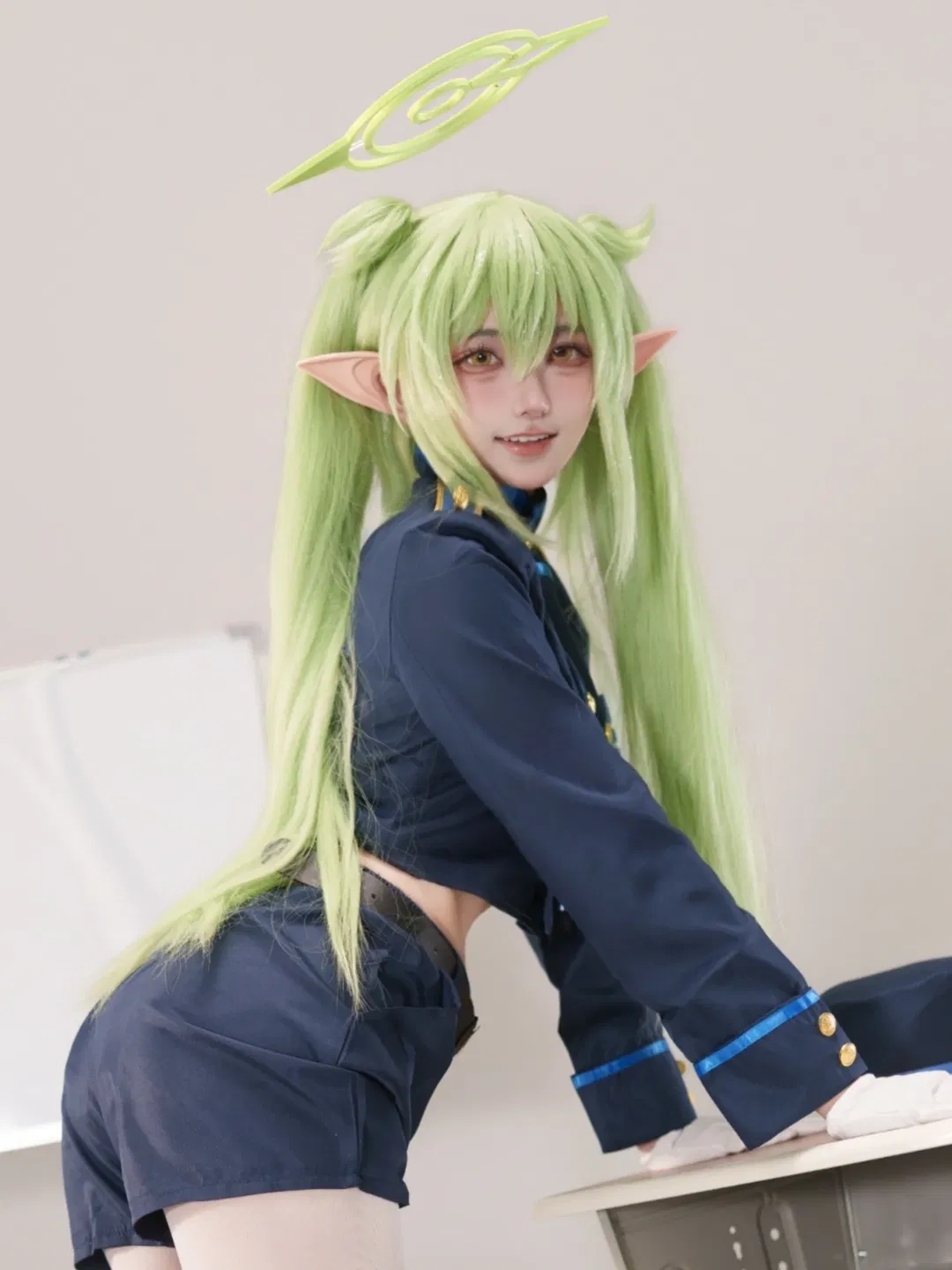 【橘望cos】蔚藍檔案學園裡的俏皮精靈 - 第 1 張