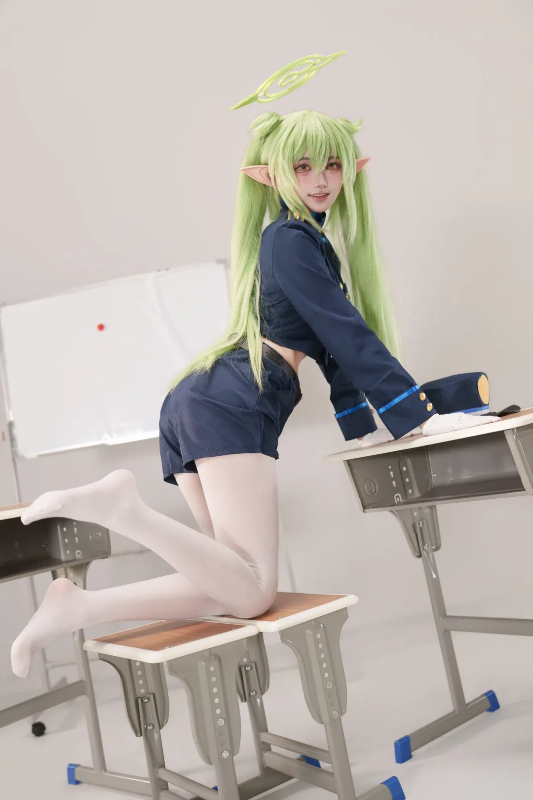 【橘望cos】蔚藍檔案學園裡的俏皮精靈 - 第 2 張