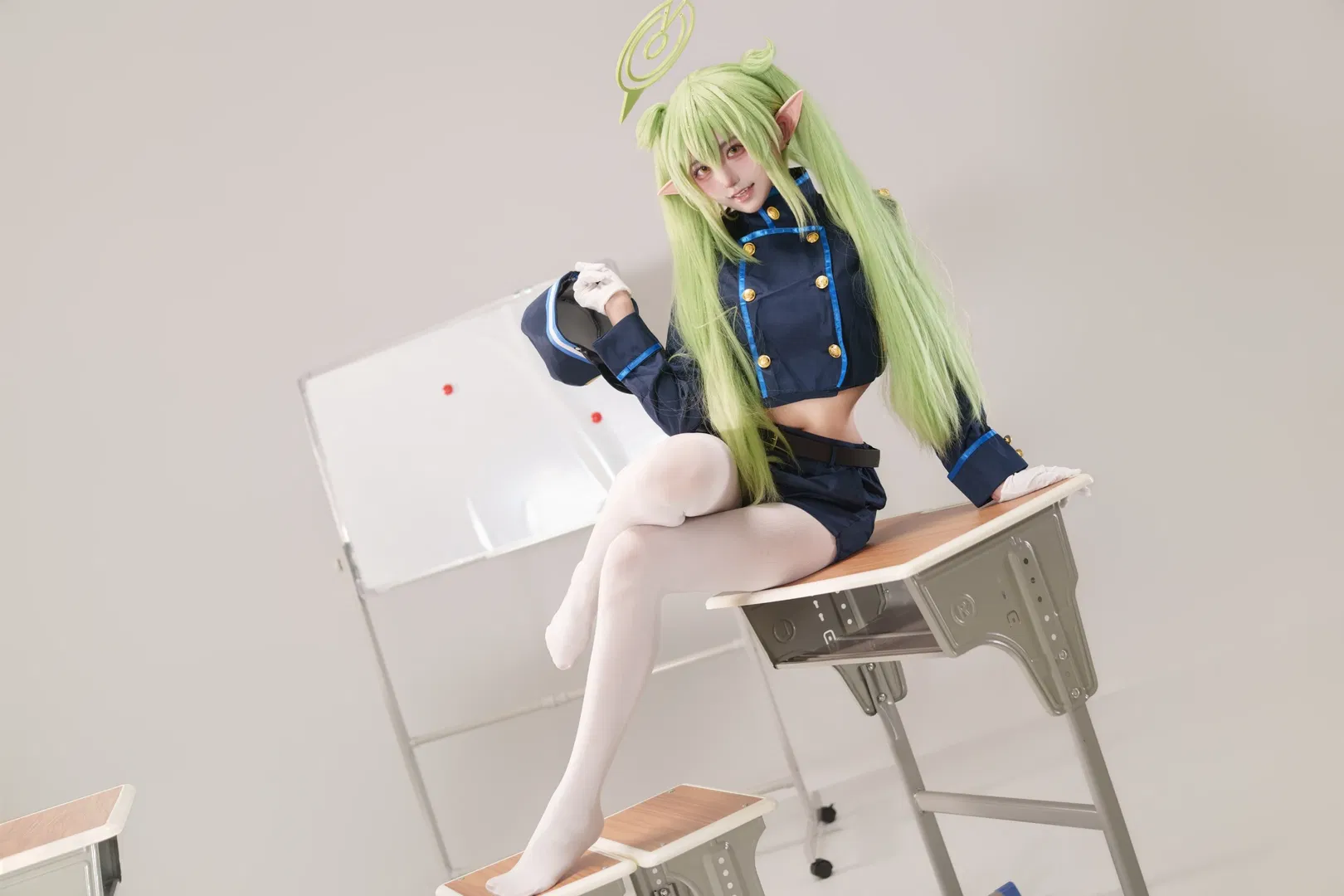 【橘望cos】蔚藍檔案學園裡的俏皮精靈 - 第 5 張