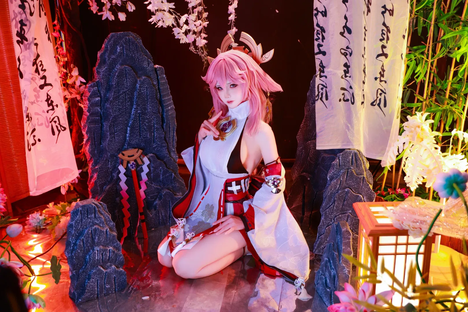 【八重神子cos】第三次拍摄原神八重神子原皮，依旧惊艳 - 第 7 张