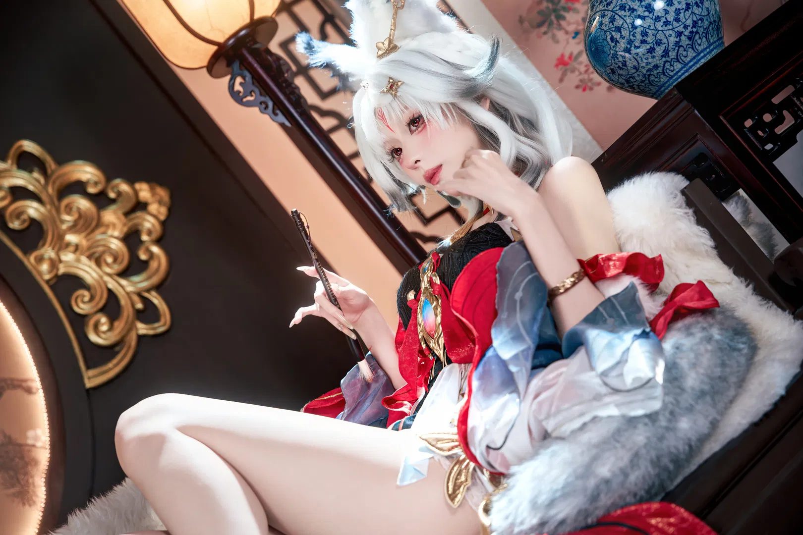 【心月狐cos】鸣潮幻境中的魅惑狐妖 - 第 2 张
