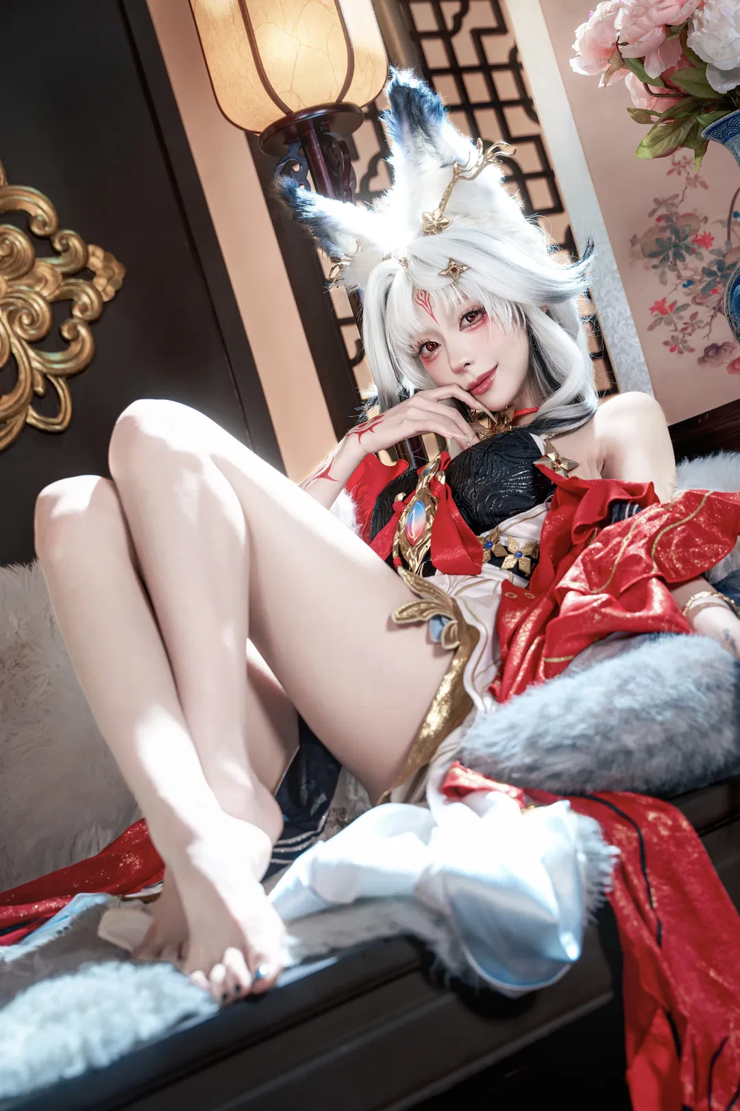 【心月狐cos】鸣潮幻境中的魅惑狐妖 - 第 3 张