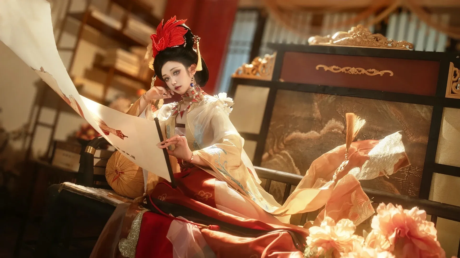 【甄姬cos】王者荣耀女儿国国王的宿命感 - 第 2 张