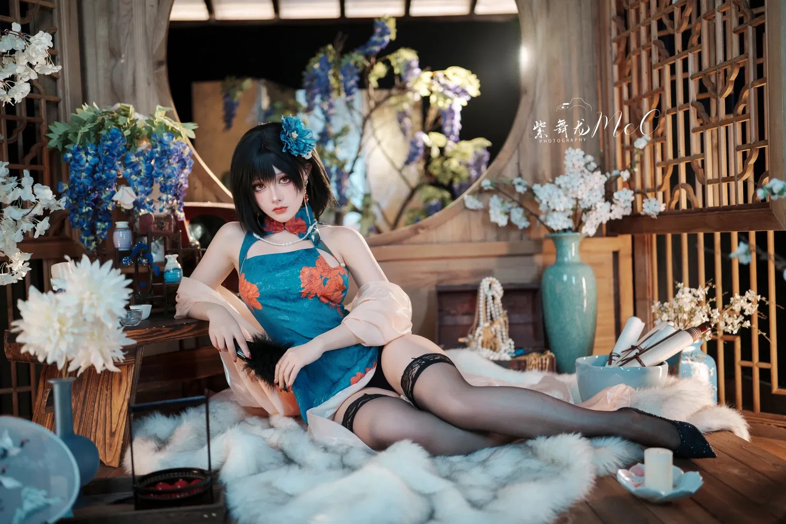 【建武cos】碧蓝航线旗袍造型的复古棚拍记录 - 第 3 张