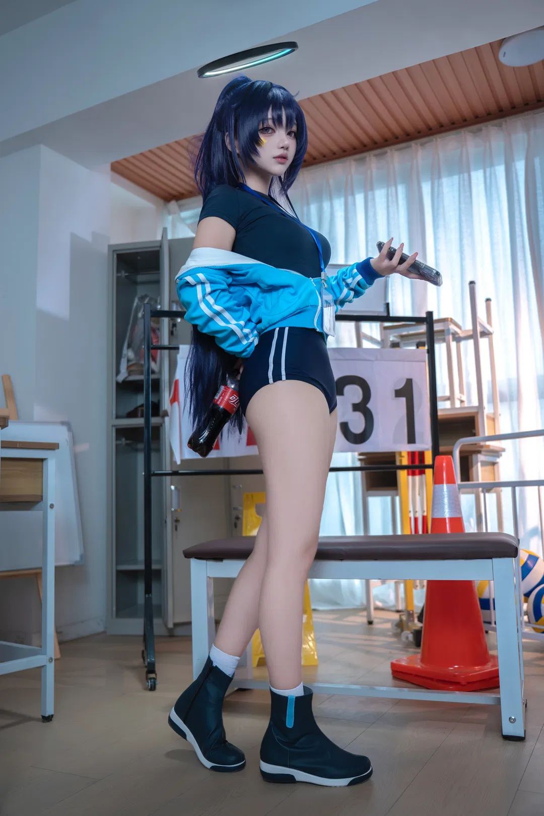 【早濑优香cos】蔚蓝档案体操服拍摄记录 - 第 2 张