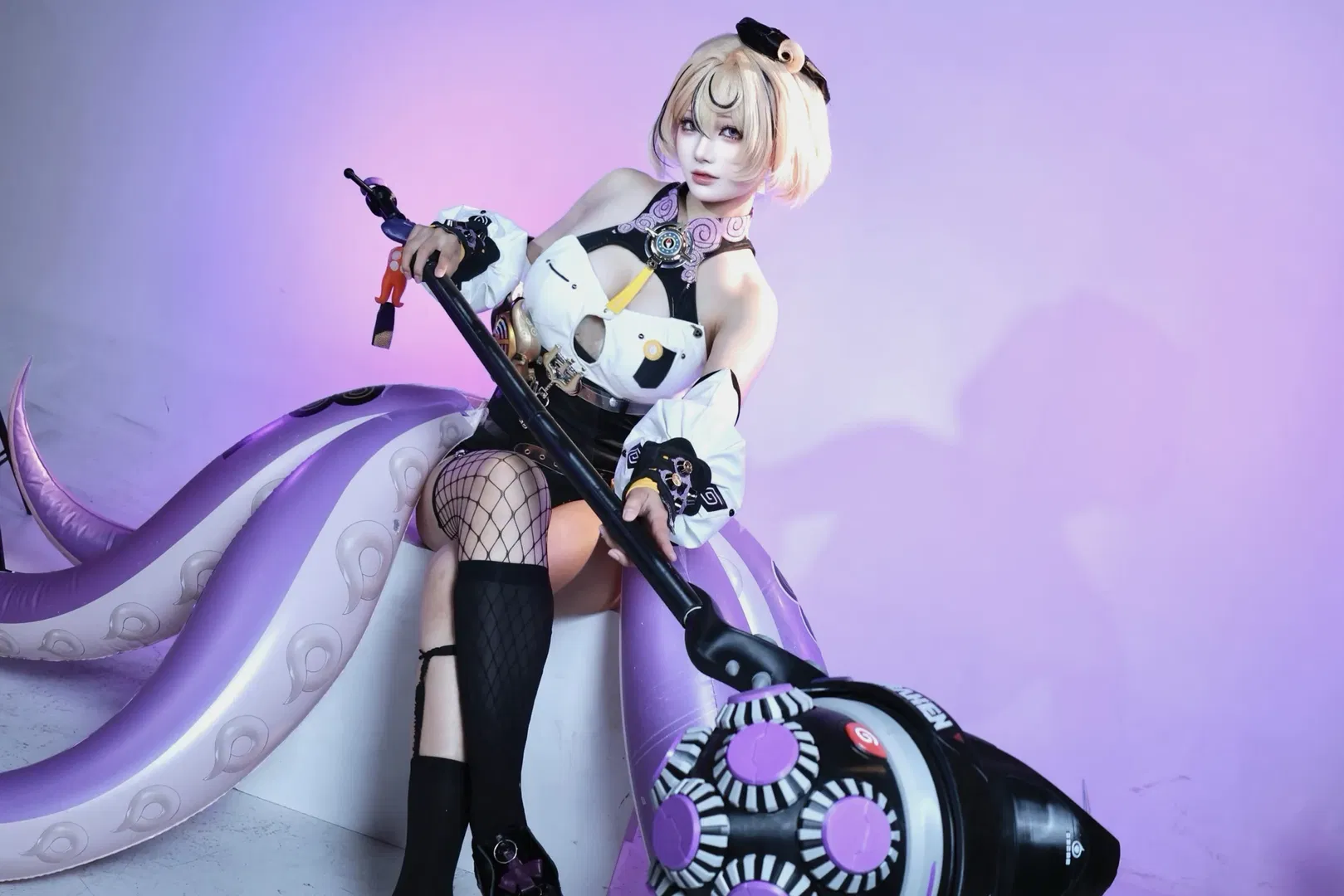 【伊德海莉cos】绝区零章鱼妹的无后期原片挑战 - 第 2 张