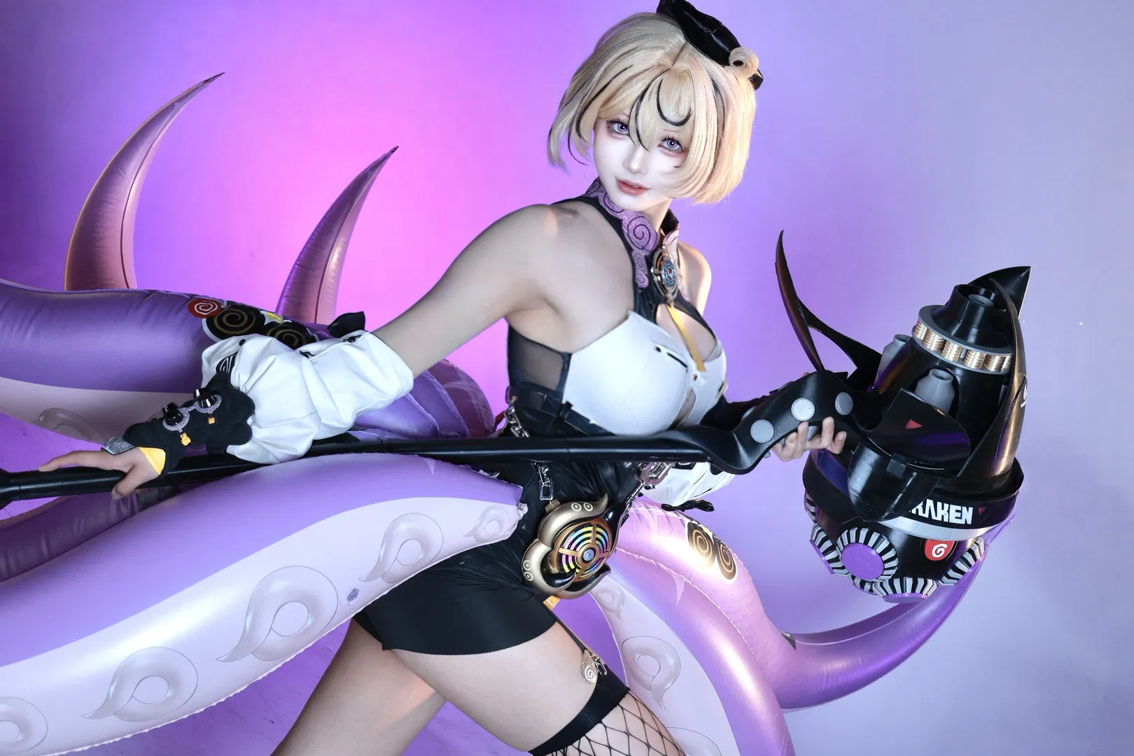 【伊德海莉cos】绝区零章鱼妹的无后期原片挑战 - 第 4 张