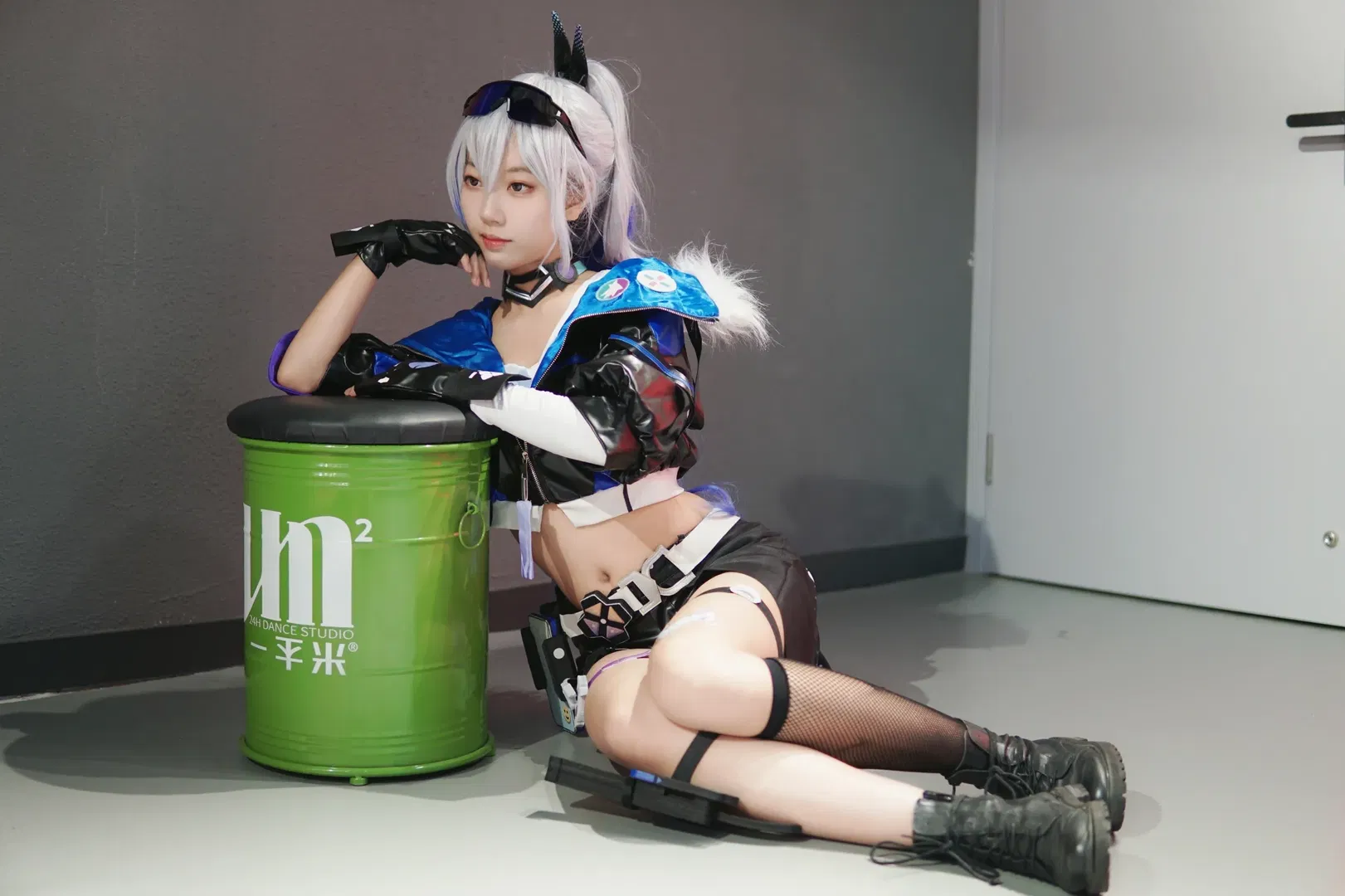【银狼cos】赛博朋克风拉满，崩坏星穹铁道黑客少女出击 - 第 7 张