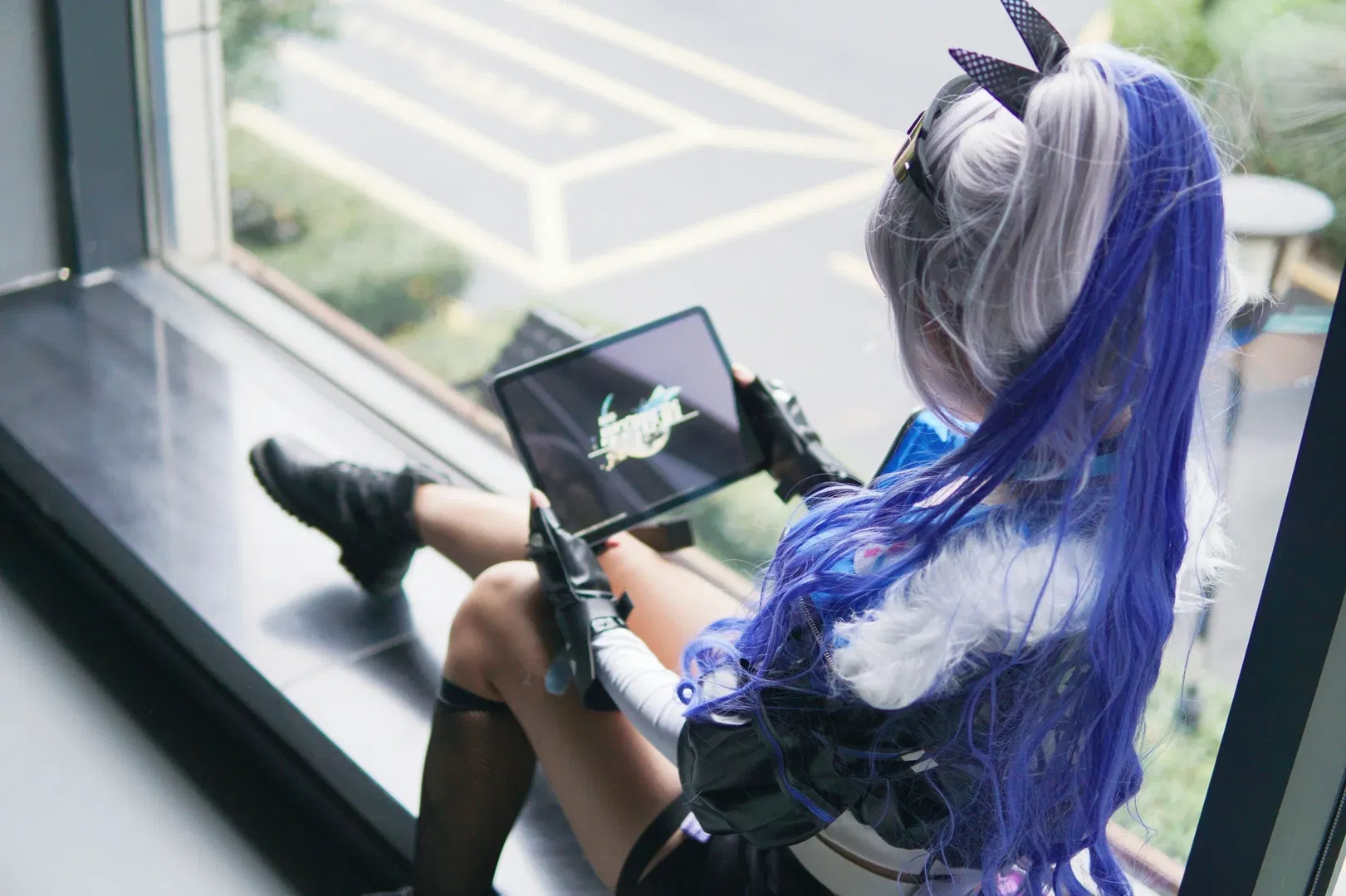 【银狼cos】赛博朋克风拉满，崩坏星穹铁道黑客少女出击 - 第 9 张