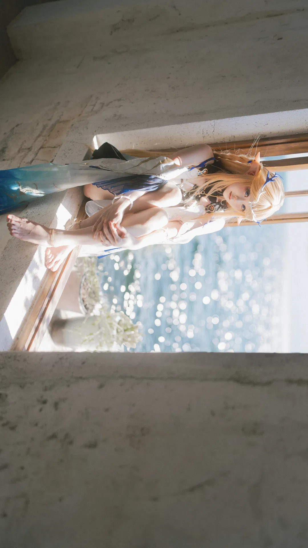 【卡提希婭cos】鳴潮海風裡的光影與電影感 - 第 1 張