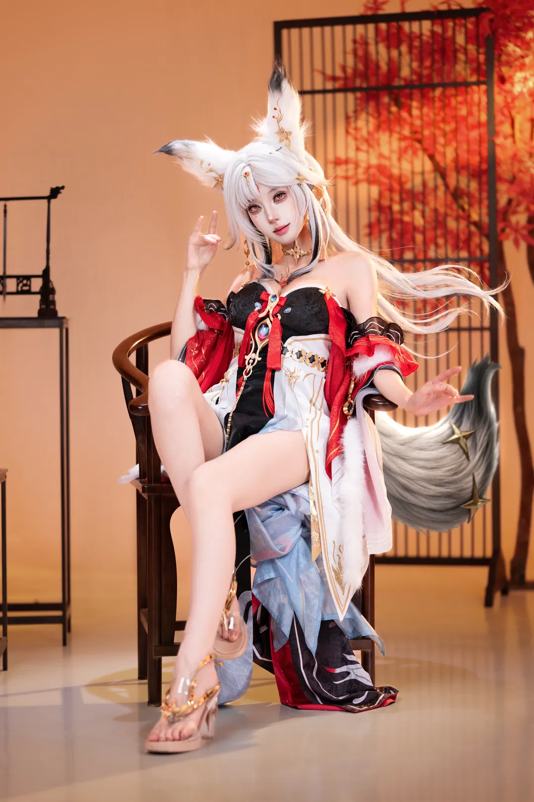 【心月狐cos】鳴潮心月狐棚拍正片分享 - 第 3 張