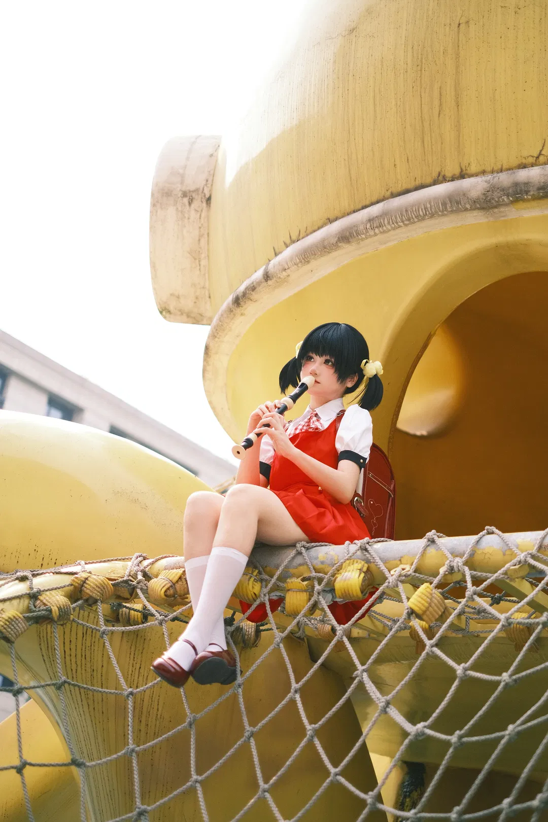 【歌愛雪cos】遊樂場裡的吹笛少女 - 第 1 張
