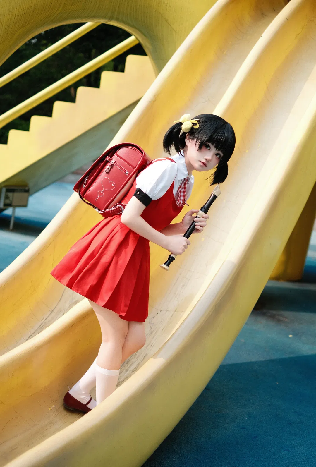 【歌愛雪cos】遊樂場裡的吹笛少女 - 第 2 張