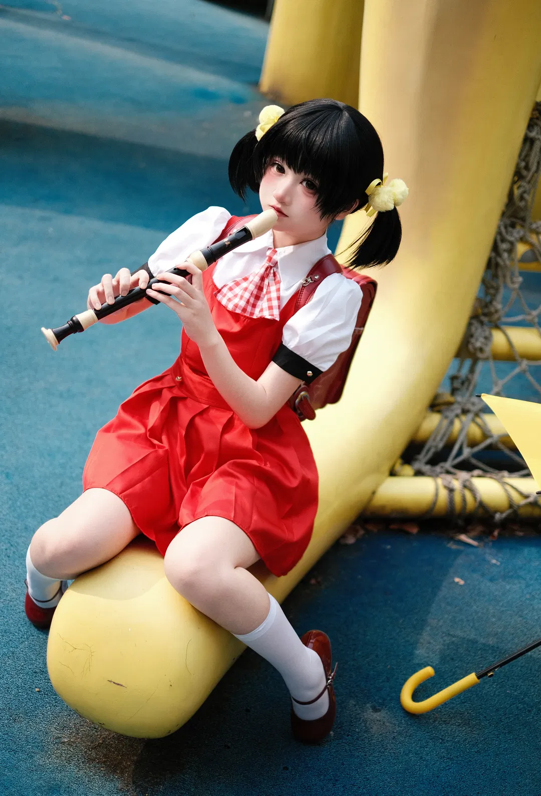 【歌愛雪cos】遊樂場裡的吹笛少女 - 第 3 張