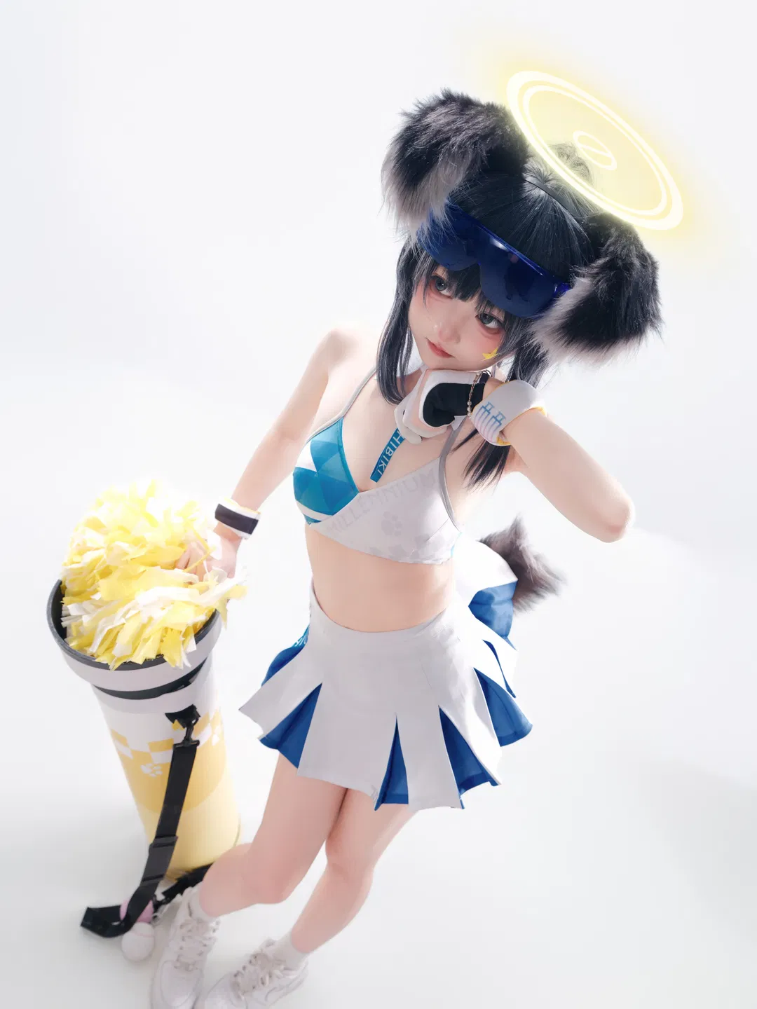 【猫冢响cos】蔚蓝档案拉拉响的元气大挑战 - 第 4 张