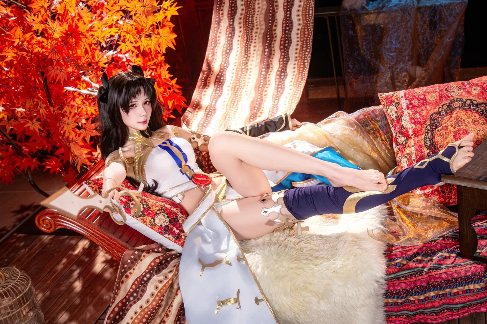 【弓凛cos】Fate系列经典装扮的异域风情再现 - 第 3 张