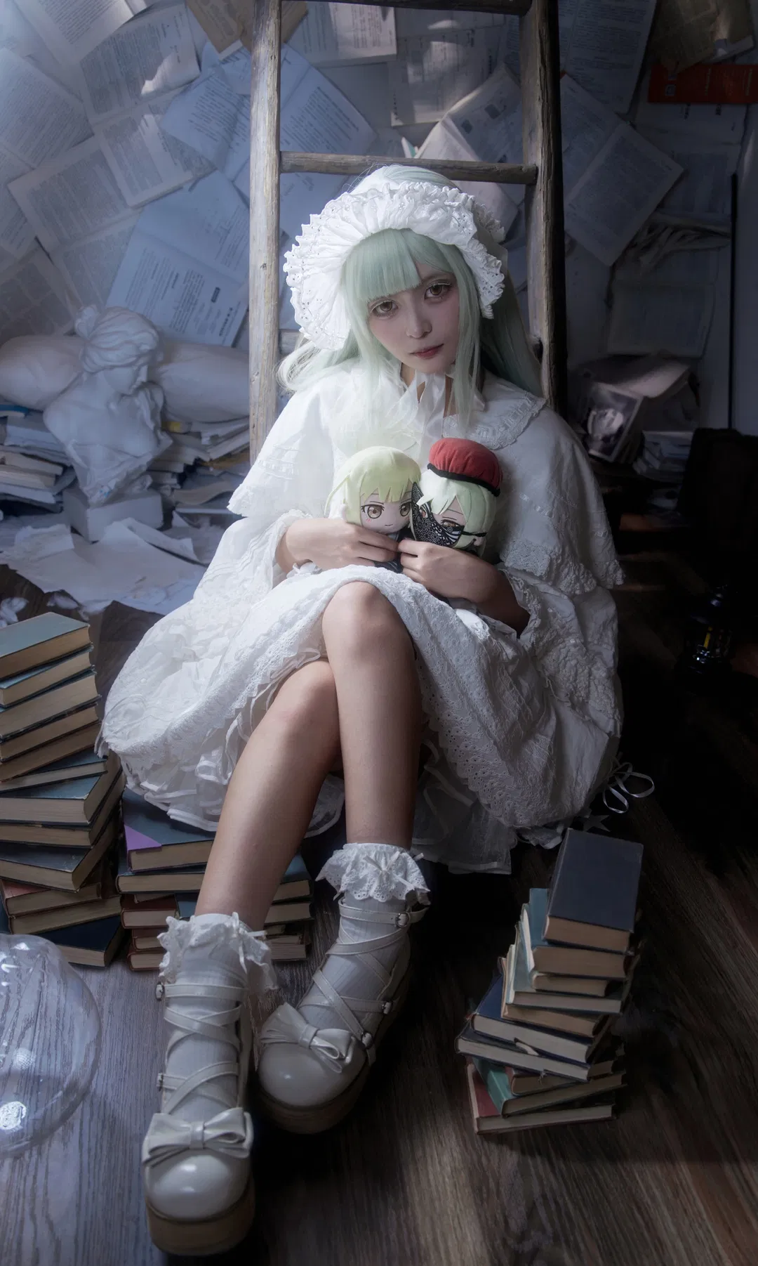 【若葉睦cos】BanG Dream! Ave Mujica 散落書海里的夢 - 第 3 張