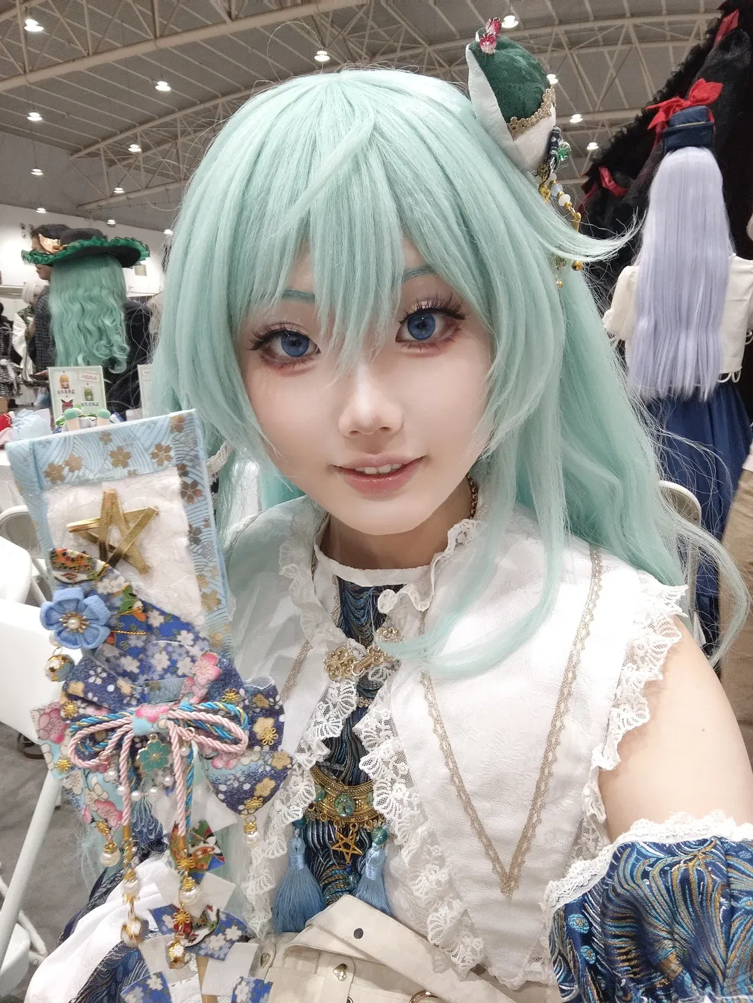 【东风谷早苗cos】武汉tho的场照与唱歌记录 - 第 1 张