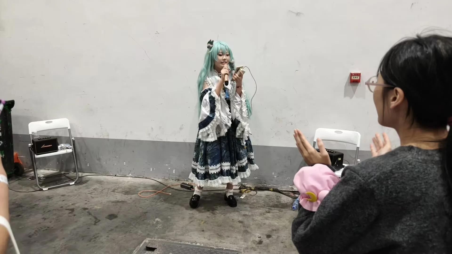 【东风谷早苗cos】武汉tho的场照与唱歌记录 - 第 3 张