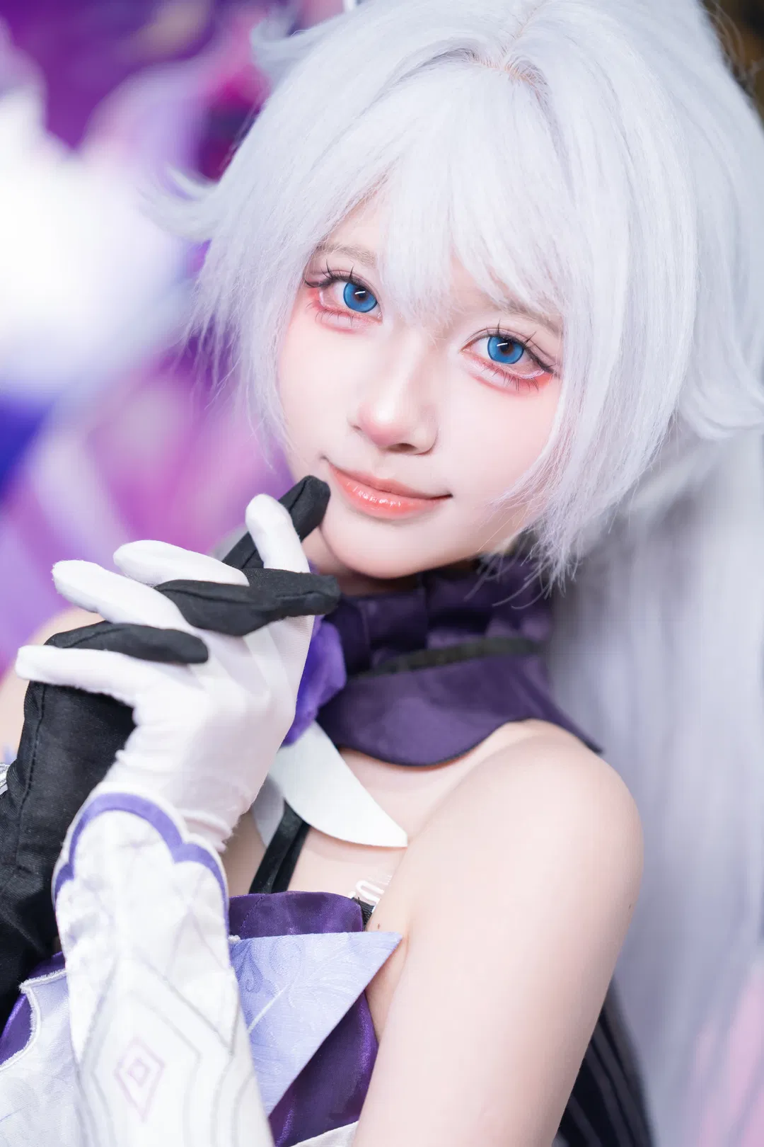 【琪亚娜cos】崩坏3的白色短发少女 - 第 1 张