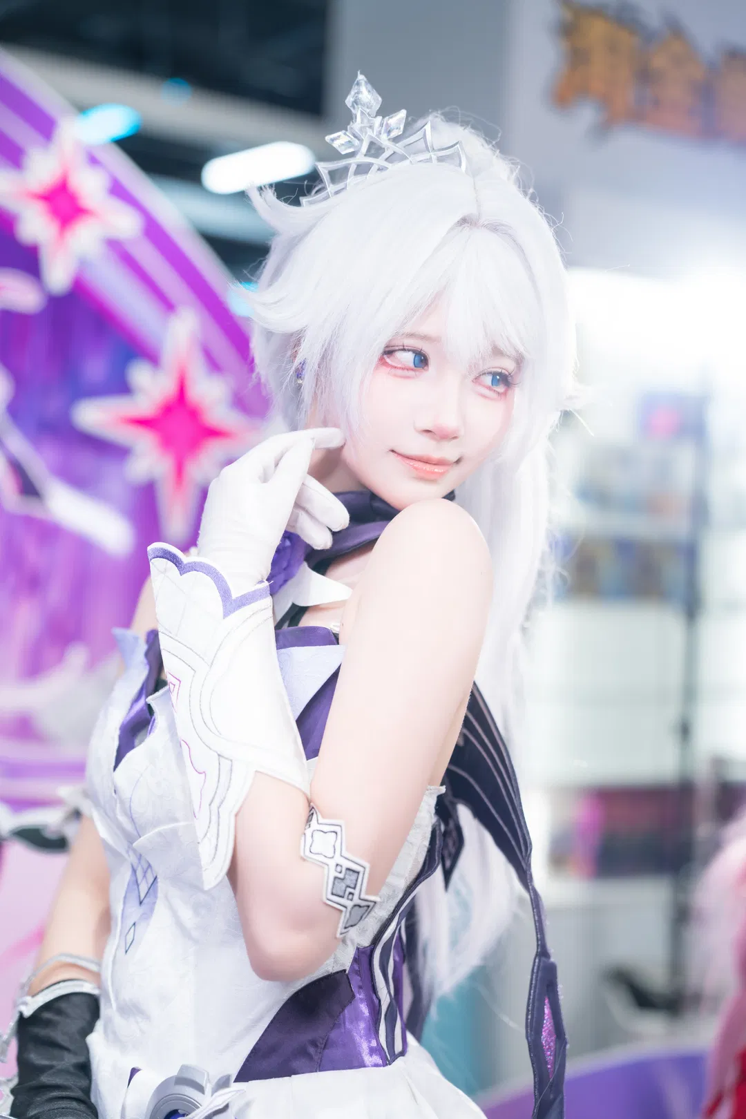 【琪亚娜cos】崩坏3的白色短发少女 - 第 4 张