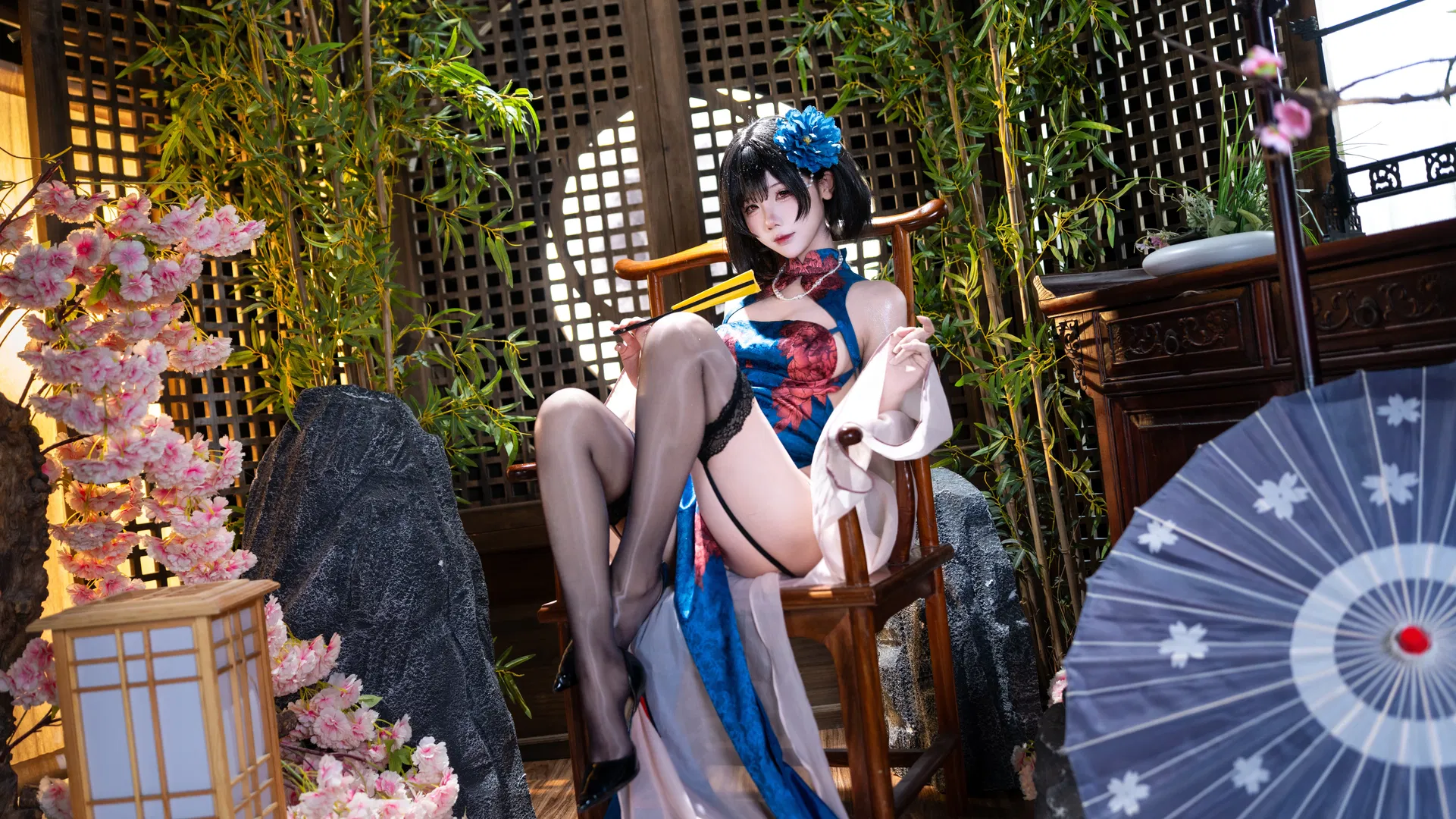 【建武cos】碧蓝航线建武旗袍，展现独特韵味 - 第 3 张