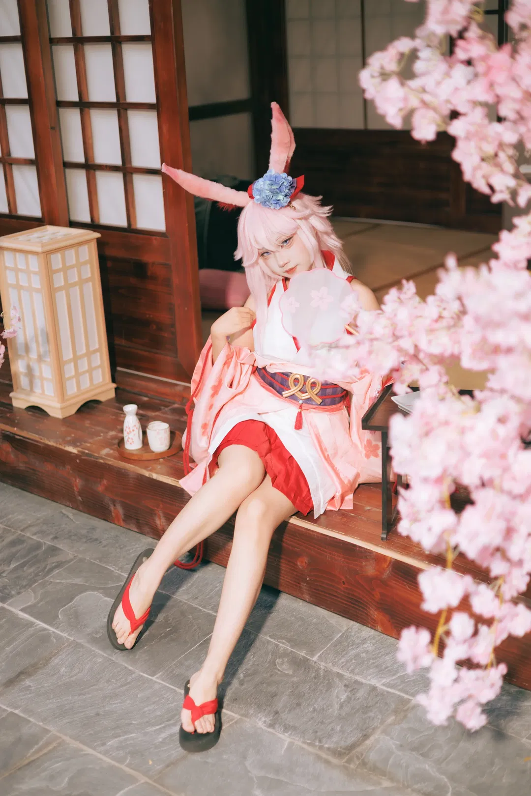【八重樱cos】崩坏三 生日圣痕实景还原 - 第 3 张