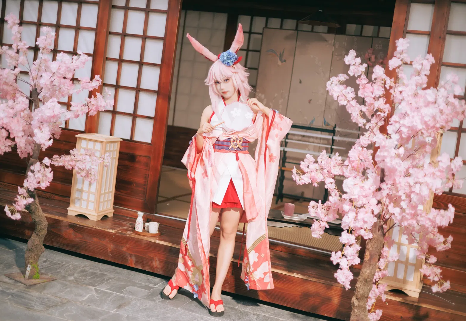 【八重樱cos】崩坏三 生日圣痕实景还原 - 第 5 张