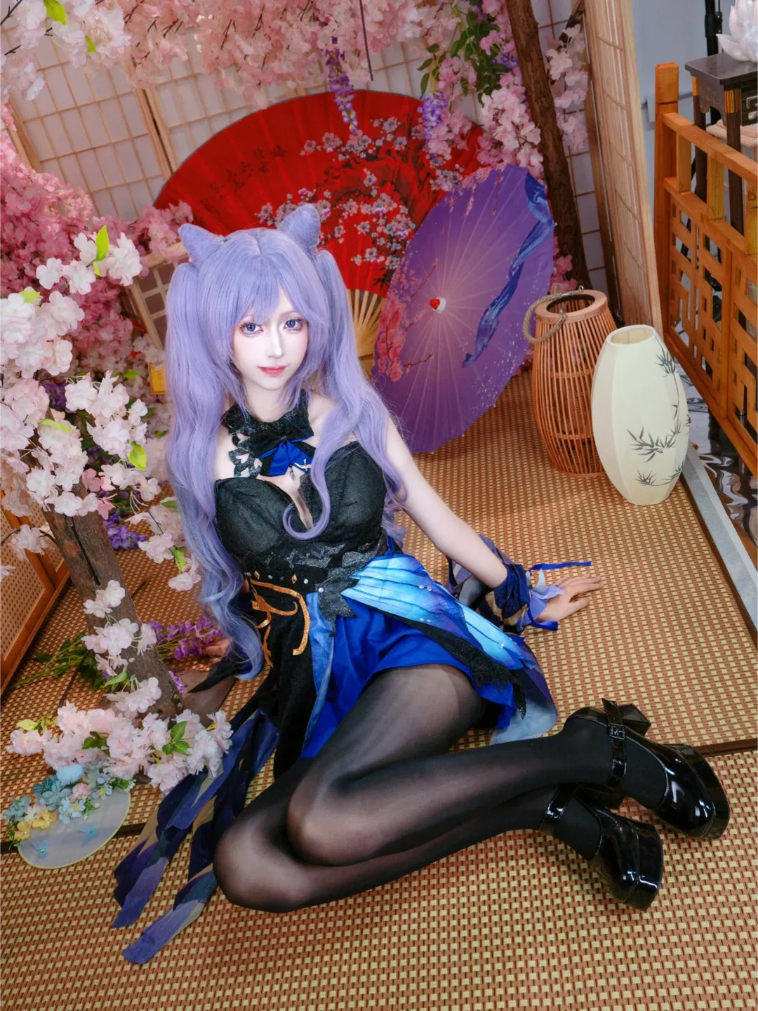 【刻晴cos】原神玉衡星的霓裾翩跹绝美记录 - 第 1 张