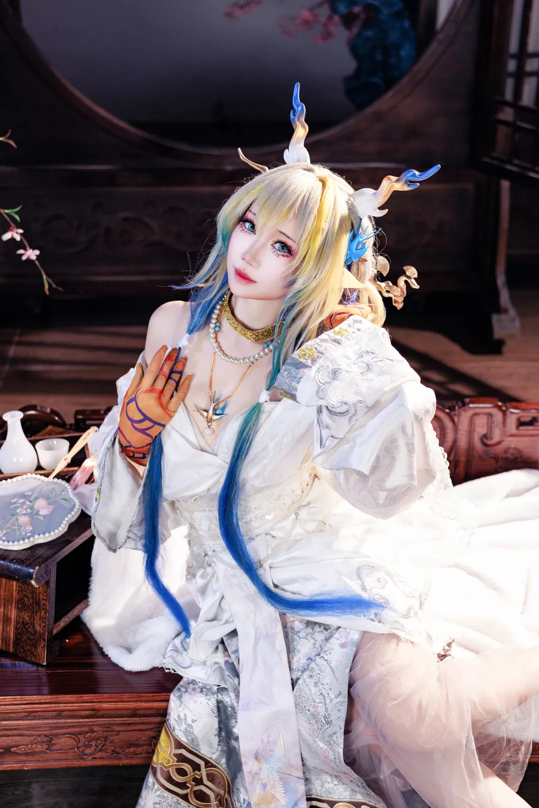【黍cos】明日方舟音律聯覺的國風仙氣與細節刻畫