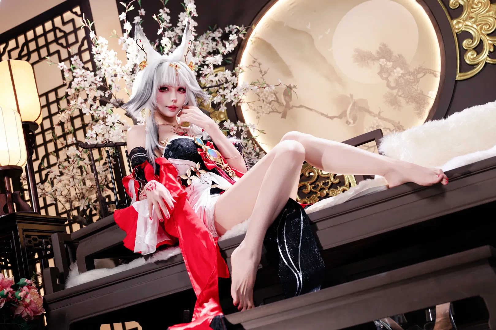 【心月狐cos】鸣潮国风狐妖的慵懒光影记录 - 第 2 张
